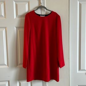 Wayf cutout back long sleeve dress